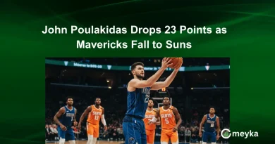 John Poulakidas Drops 23 Points as Mavericks Fall to Suns