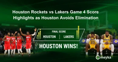 Houston Rockets vs Lakers Game 4 Score Highlights as Houston Avoids Elimination