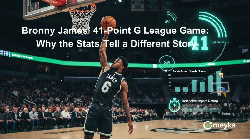 Bronny James’ 41-Point G League Game: Why the Stats Tell a Different Story