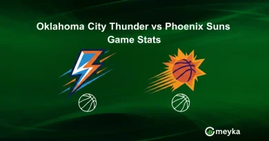Oklahoma City Thunder vs Phoenix Suns Game Stats