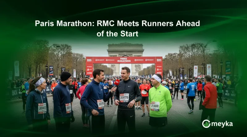 Paris Marathon: RMC Meets Runners Ahead of the Start