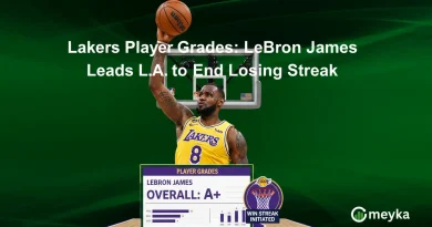 Lakers Player Grades: LeBron James Leads L.A. to End Losing Streak
