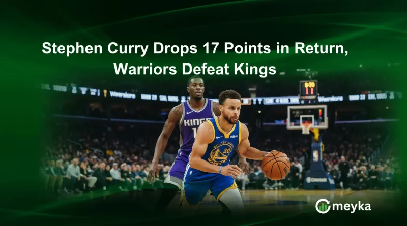 Stephen Curry Drops 17 Points in Return, Warriors Defeat Kings