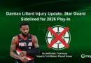 Damian Lillard Injury Update: Star Guard Sidelined for 2026 Play-In