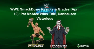 WWE SmackDown Results & Grades (April 10): Pat McAfee Wins Title, Danhausen Victorious
