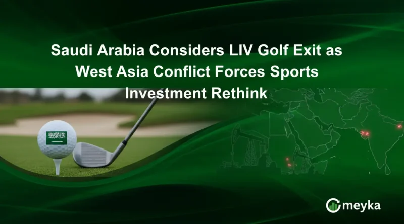 Saudi Arabia Considers LIV Golf Exit as West Asia Conflict Forces Sports Investment Rethink