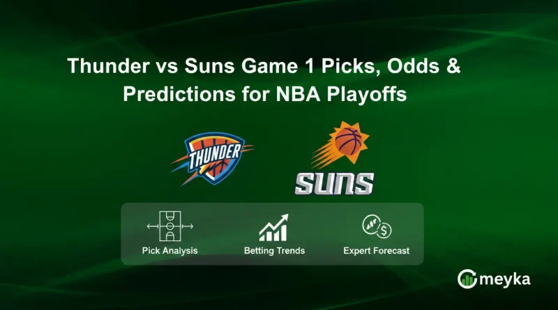 Thunder vs Suns Game 2 Picks, Odds & Predictions for NBA Playoffs