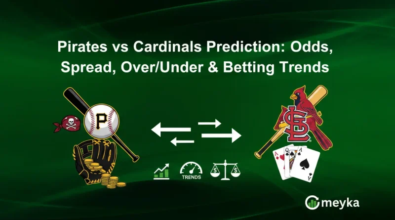 Pirates vs Cardinals Prediction: Odds, Spread, Over/Under & Betting Trends
