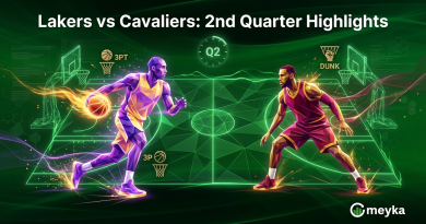 Lakers vs Cavaliers: 2nd Quarter Highlights