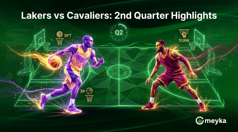 Lakers vs Cavaliers: 2nd Quarter Highlights