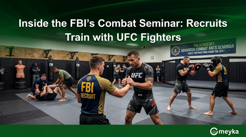 Inside the FBI’s Combat Seminar: Recruits Train with UFC Fighters