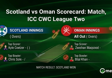 Scotland vs Oman Scorecard: 92nd Match, ICC CWC League Two 2023–27
