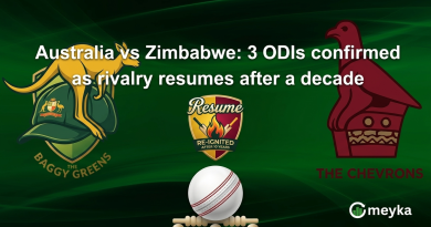 Australia vs Zimbabwe: 3 ODIs confirmed as rivalry resumes after a decade