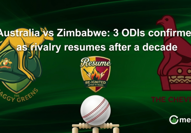 Australia vs Zimbabwe: 3 ODIs confirmed as rivalry resumes after a decade