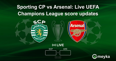 Sporting CP vs Arsenal: Live UEFA Champions League score updates