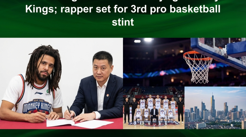 J. Cole signs deal with Nanjing Monkey Kings; rapper set for 3rd pro basketball stint