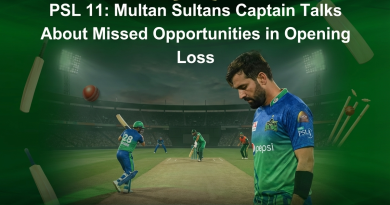 PSL 11: Multan Sultans Captain Talks About Missed Opportunities in Opening Loss