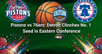 Pistons vs 76ers: Detroit Clinches No. 1 Seed in Eastern Conference