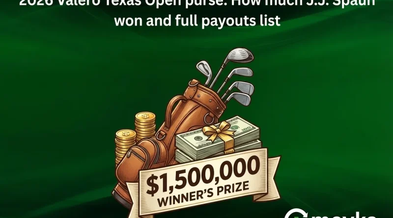 2026 Valero Texas Open purse: How much J.J. Spaun won and full payouts list