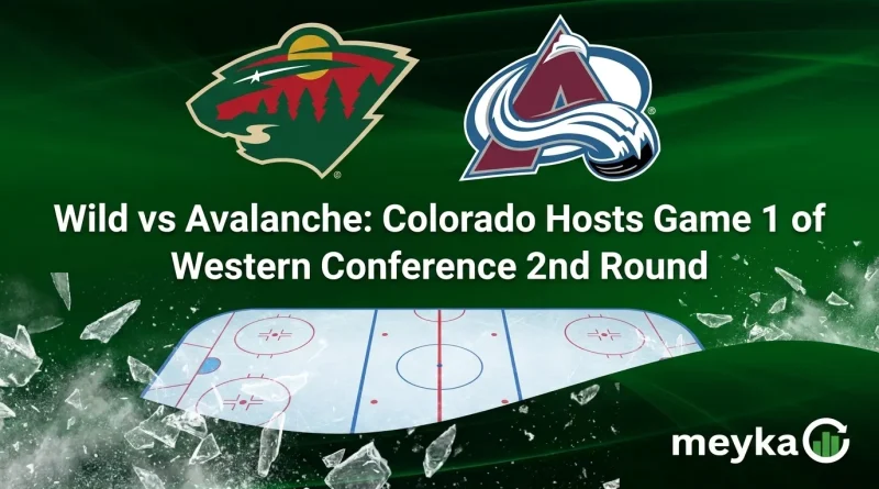 Wild vs Avalanche: Colorado Hosts Game 1 of Western Conference 2nd Round
