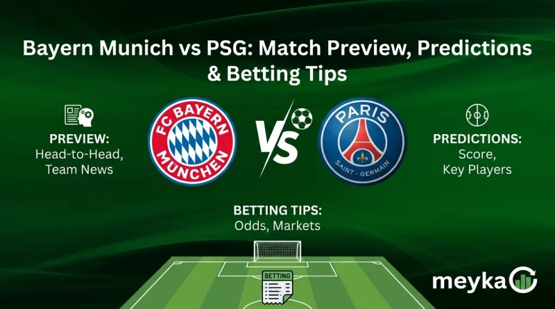 Bayern Munich vs PSG: Match Preview, Predictions & Betting Tips