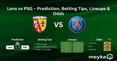 Lens vs PSG – Prediction, Betting Tips, Lineups & Odds