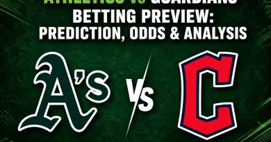 Athletics vs Guardians Betting Preview Prediction, Odds & Analysis