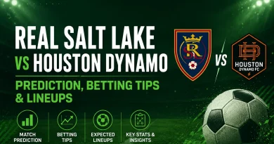 Real Salt Lake vs Houston Dynamo Prediction, Betting Tips & Lineups