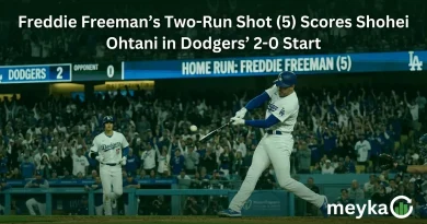 Freddie Freeman’s Two-Run Shot (5) Scores Shohei Ohtani in Dodgers’ 2-0 Start