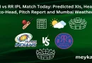 MI vs RR IPL Match Today: Predicted XIs, Head-to-Head, Pitch Report and Mumbai Weather