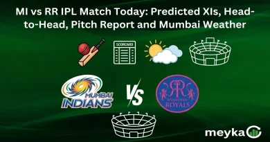 MI vs RR IPL Match Today: Predicted XIs, Head-to-Head, Pitch Report and Mumbai Weather