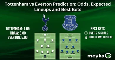 Tottenham vs Everton Prediction: Odds, Expected Lineups and Best Bets