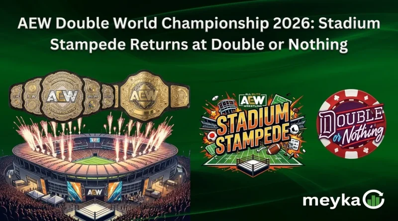 AEW Double World Championship 2026: Stadium Stampede Returns at Double or Nothing