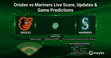 Orioles vs Mariners Live Score, Updates & Game Predictions