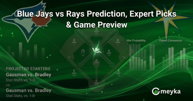 Blue Jays vs Rays Prediction, Expert Picks & Game Preview