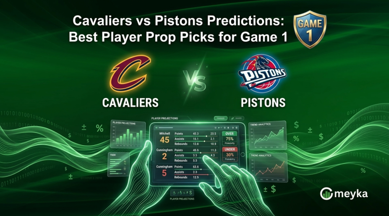 Cavaliers vs Pistons Predictions: Best Player Prop Picks for Game 1