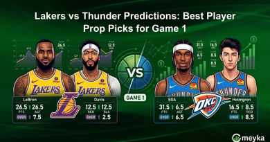 Lakers vs Thunder Predictions: Best Player Prop Picks for Game 1