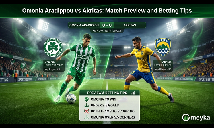 Omonia Aradippou vs Akritas: Match Preview and Betting Tips