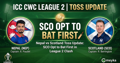 Nepal vs Scotland Toss Update: SCO Opt to Bat First in ICC CWC League 2 Clash