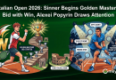Italian Open 2026: Sinner Begins Golden Masters Bid with Win, Alexei Popyrin Draws Attention