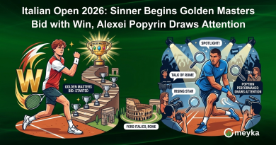 Italian Open 2026: Sinner Begins Golden Masters Bid with Win, Alexei Popyrin Draws Attention