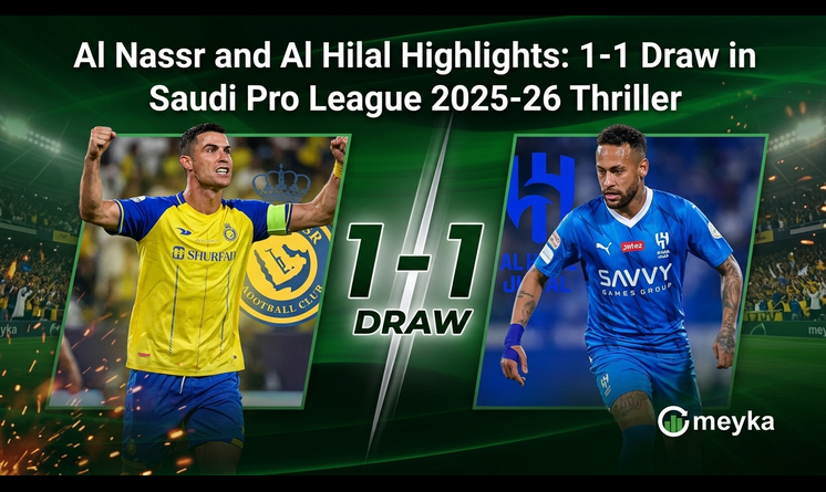 Al Nassr and Al Hilal Highlights: 1-1 Draw in Saudi Pro League 2025-26 Thriller