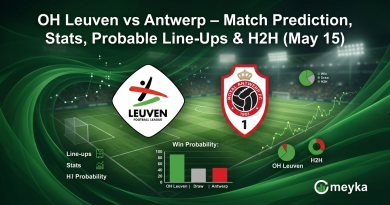 OH Leuven vs Antwerp – Match Prediction, Stats, Probable Line‑Ups & H2H (May 15)