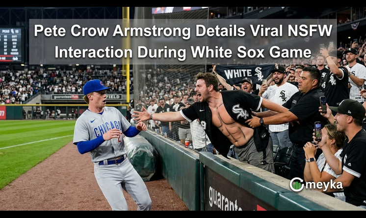 Pete Crow Armstrong Details Viral NSFW Interaction During White Sox Game