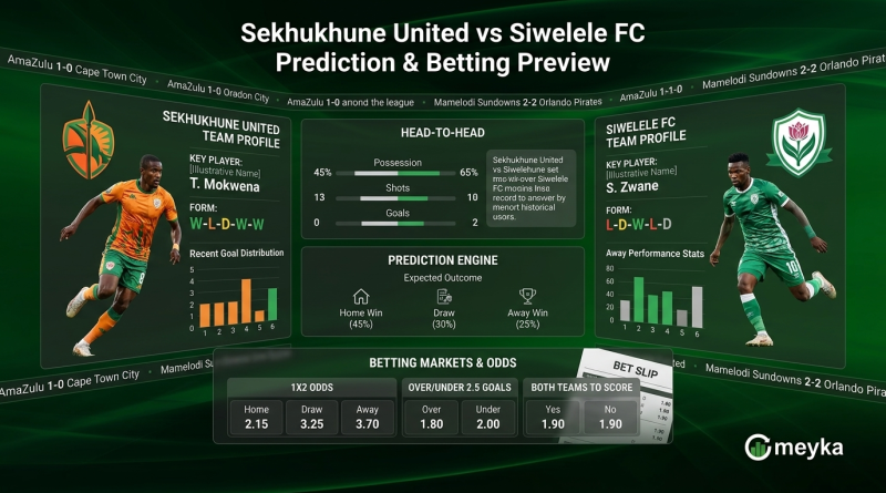 Sekhukhune United vs Siwelele FC Prediction & Betting Preview