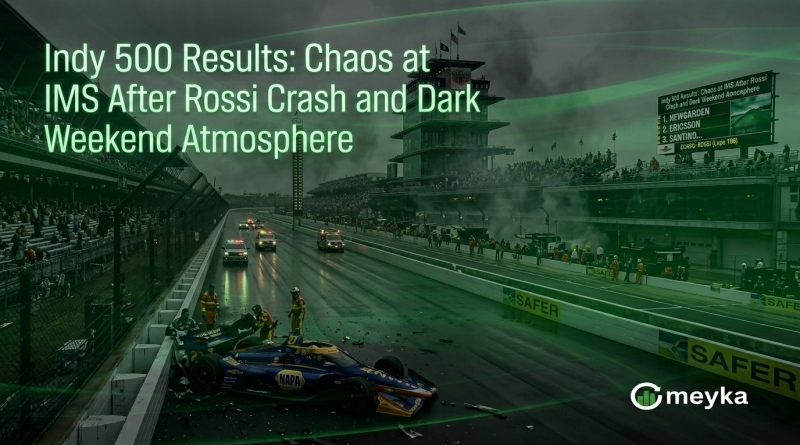 Indy 500 Results: Chaos at IMS After Rossi Crash and Dark Weekend Atmosphere