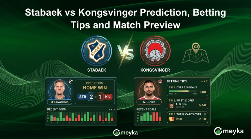 Stabaek vs Kongsvinger Prediction, Betting Tips and Match Preview