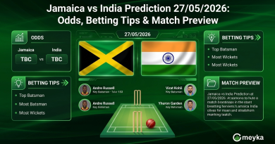 Jamaica vs India Prediction 27/05/2026: Odds, Betting Tips & Match Preview