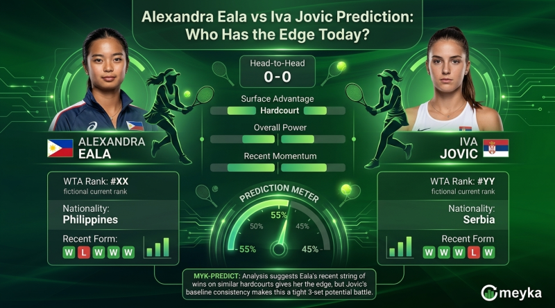 Alexandra Eala vs Iva Jovic Prediction: Who Has the Edge Today?