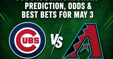 Cubs vs Diamondbacks Prediction, Odds & Best Bets for May 3